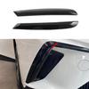 For MG4 MG 4 EV 2022 2023 2024 Carbon Fiber Front Fog Light Eyebrow Cover Trim