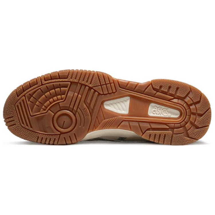 New Asics Gel Spotlyte Low Top Casual Shoes Unisex Beige Silver 1203A718-200