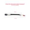 EDP1569 Främre yttre dörrhandtag bärarutlösning Bowdenkabel 177 mm För BMW X5 E53 2000-2006 51218243615 51218243616