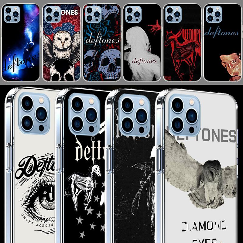 Band D-Deftones Cases Phone Case For Iphone 17E 16E 17 Air 16 Pro Max 15 Pro 14 Plus 11 13 12 Mini Cover Cases Compatible with S