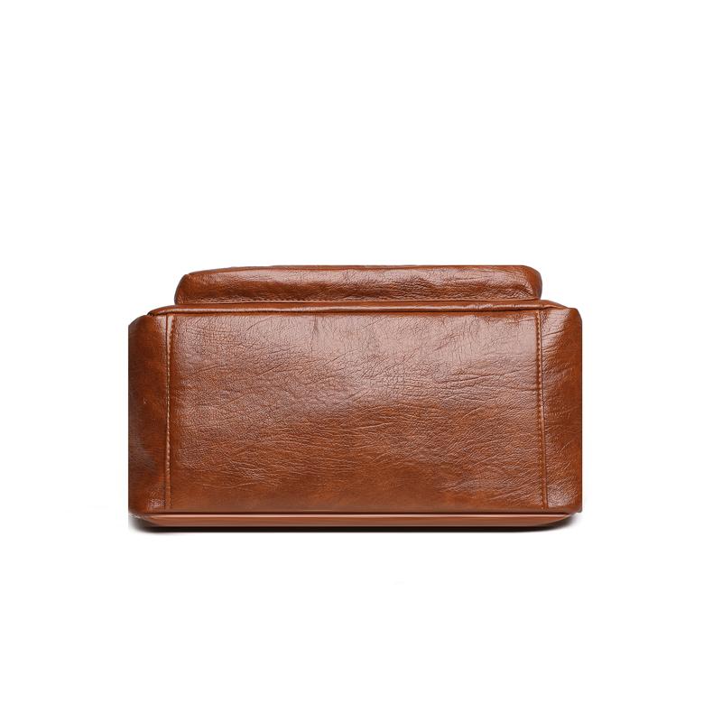 Large Capacity Multi-Function Bag Women's Shoulder Handbag Vintage Commuter Tote Bag Multi-Compartment Crossbody Bag