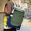 Schoolbag Outdoor Mountain Contrast Color Backpack Men's and Women's Large Capacity Lightweight Sports Travel Backpack College Student Trendy Hiking