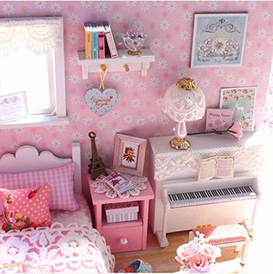 Dollhouse DIY Kit Set Miniature Sunshine Princess (t-FREAK)