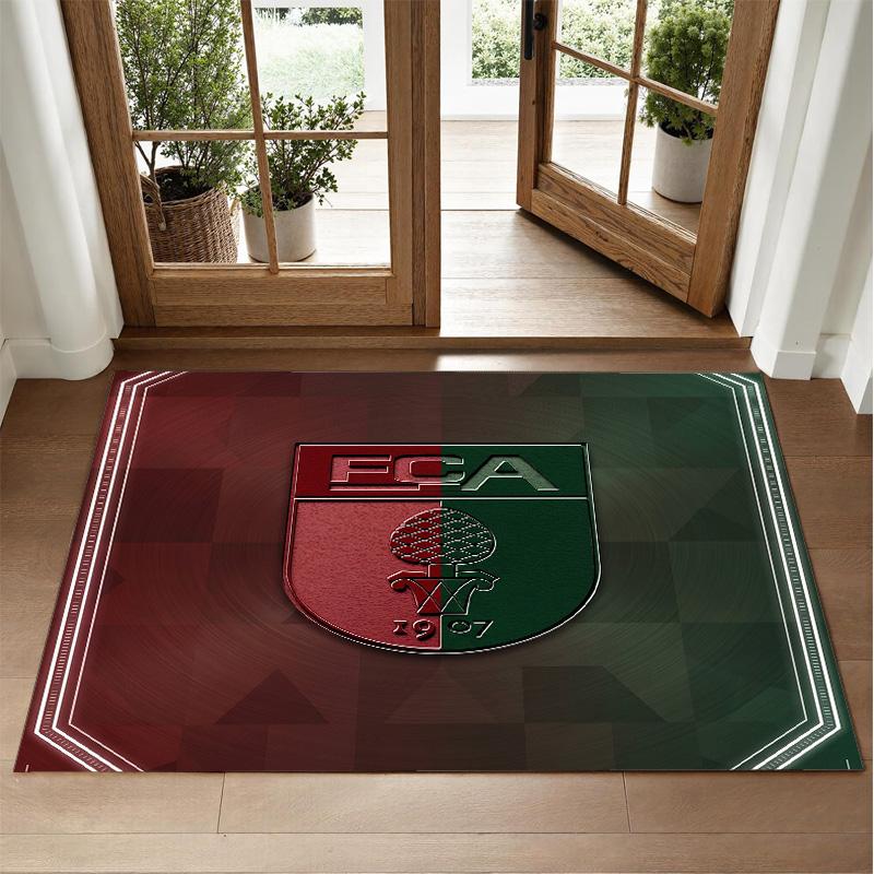 FC Augsburg FC Design Crystal Velvet Rug Soft Decorative Mat for Bedroom Entrance