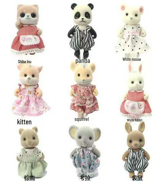 Girls Role-Playing Koala Diary RV Camper Dollhouse