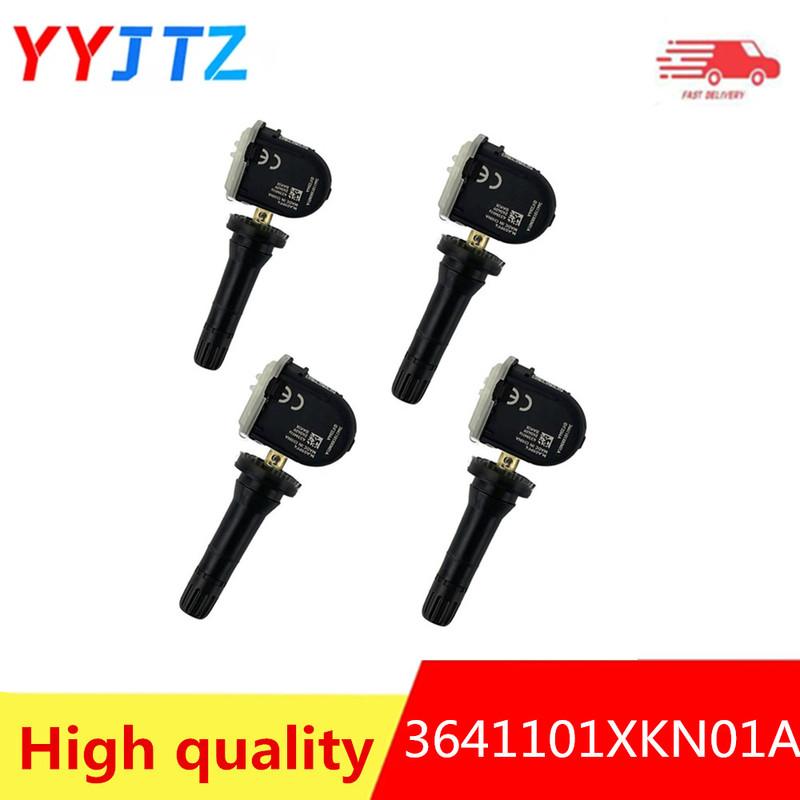 

High quality 4PCS 3641101XKN01A TPMS Tire Pressure Monitor Sensor For Haval DARGO GreatWall POER Tank 300 4 pcs