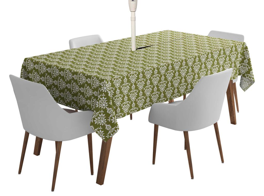 Vargottam Indoor Outdoor  Tablecloth  58x102 Inch  Rectangle  Tablecloth Waterproof Patio  Table  Cloths- Spring Summer