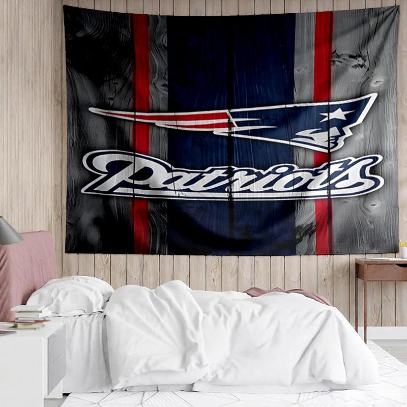 Patriots Team Spirit Tapestry Accessories Playroom Tapestry, for Bedroom,Livingroom, Dormitory Room Wall Decor Fan Birthday Gifts