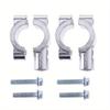 2Pcs/pack 22mm Motorcycle Handlebar Metal Rear View Motorcycle Mirror Mount Holder Accessories Motor Mirror Mount Clamp Bracket