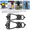 1 Pair of 8-Prong Ice Cleats for Ice Surfaces Ice Cleats for Walking on Ice and Snow 8-Prong Ice Cleats for Ice Skates