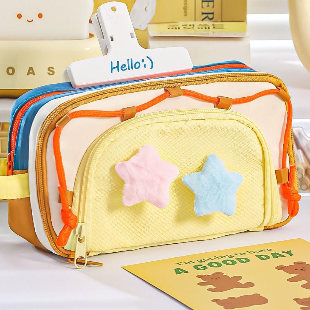 Seven Layers Pencil Case Large Capacity Stationery Bag New Pen Pouch School Office