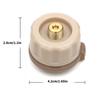 Quickly Connect Gas Canister Adapter For Outdoor Stove Leak Proof Universals High Pressures Gas Adapter