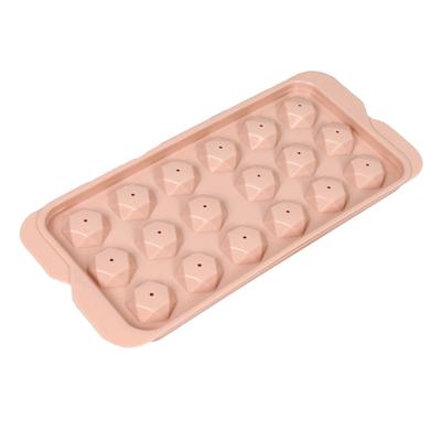 תבנית קוביות קרח 18 תאים DIY תבניות קוביות קרח קופסת אחסון קרח מיני תבנית מכונת קרח ביתית עבור