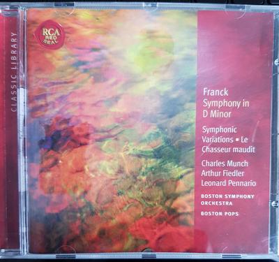 CD C?SAR FRANCK, ARTHUR FIEDLER, CHARL - Symphony In D Minor  828766583328 RCA Red Seal 1995 Europe Classical Used