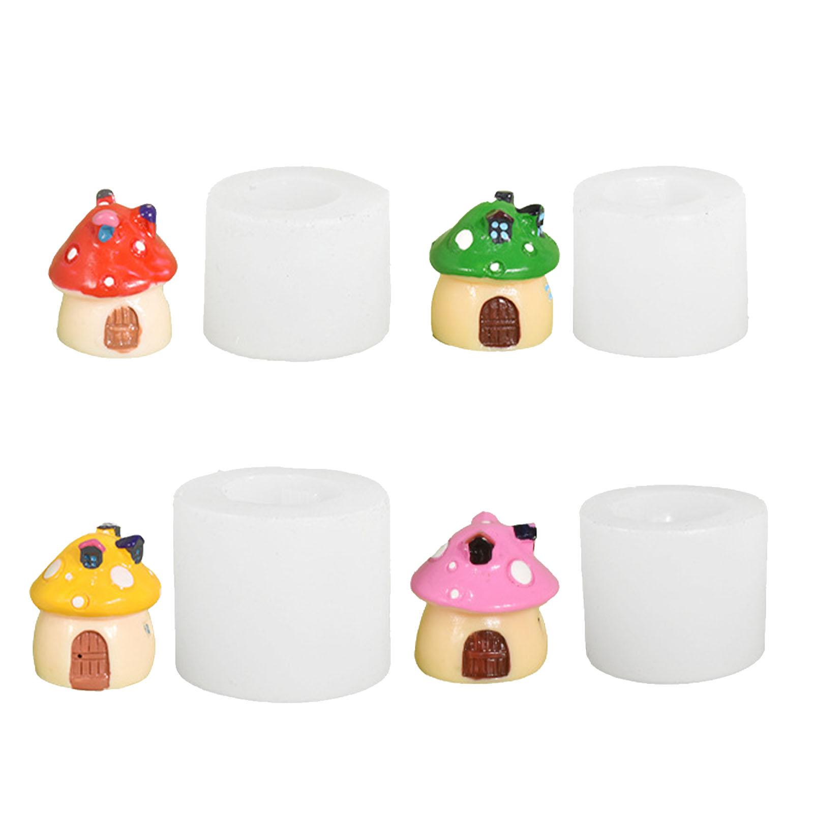 

Грибная форма Грибная форма Силиконовая 3D уникальная форма для ювелирных изделий Контейнер для хранения Органайзер Эпоксидная форма Подсвечник Форма DIY