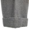 MIUMIU Made In Italy Wool Blend Houndstooth Pattern Slacks Pants Women Used