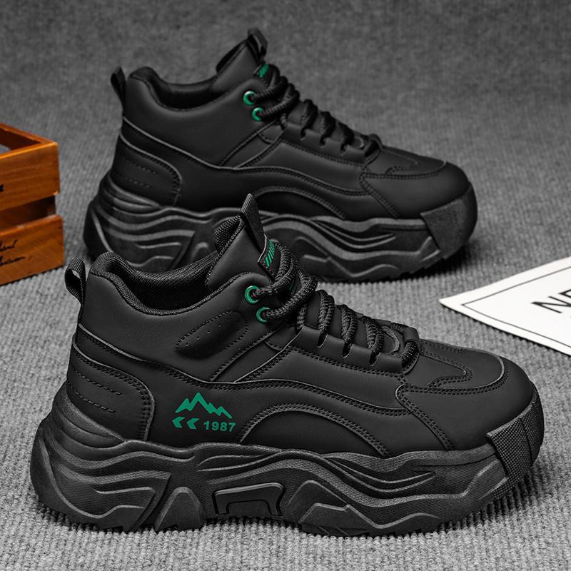 

Мужские ботинки Мартин осенние дышащие высокие британского стиля ретро рабочие ботинки для активного отдыха, альпинизма, пустыни, боевые ботинки цвета ревеня 44