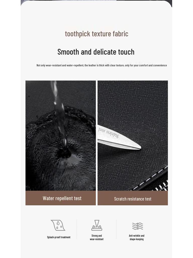 Herren Aktentasche mit großem Fassungsvermögen für Business Casual - Minimalistische Umhängetasche für Computer