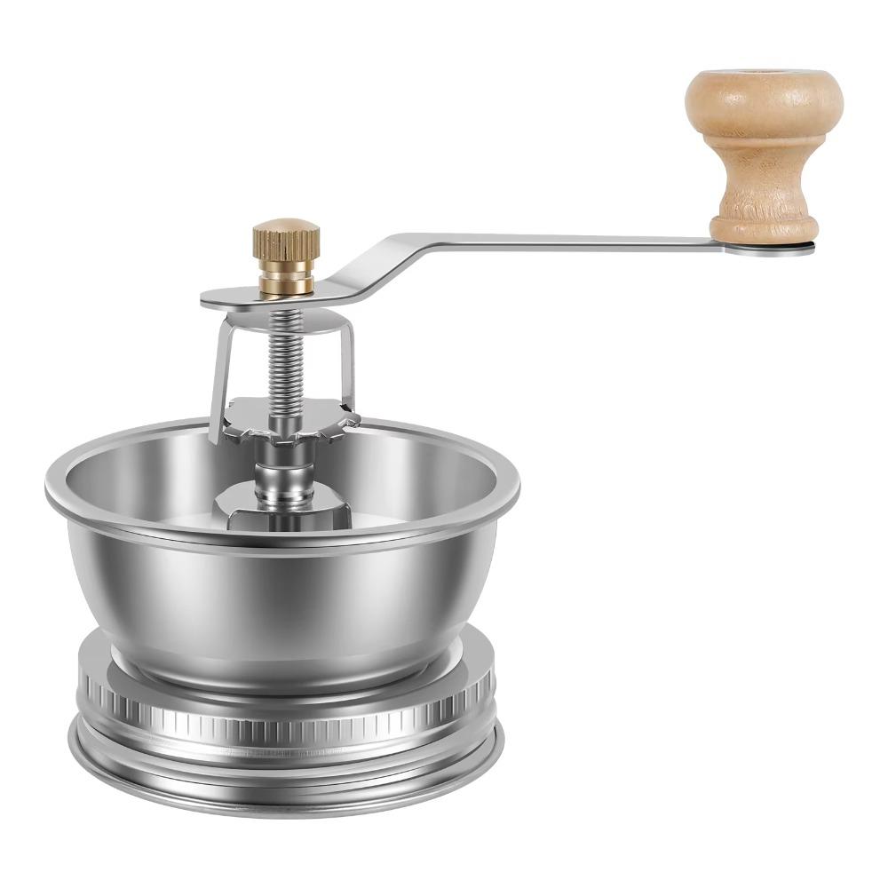 Adjustable Settings Hand Crank Coffee Mill Ceramic Core Household Coffee Crusher  Kitchen Tools