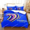 Adult Boys Bedroom Bedding Set Cartoon Anime Hip Hop Style Duvet Cover Set 2024 Quilt Cover Pillowcase