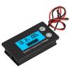 JX?6133 LCD DC Voltage Meter Waterproof Battery Capacity Tester Voltage Monitor DC8?100VBlue