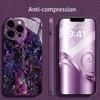 Purple Music Note Print for Iphone 17 Case Fashion for Coque Iphone Case Fundas Glass for iPhone 17 16 15 14 13 12 11pm Pro Plus