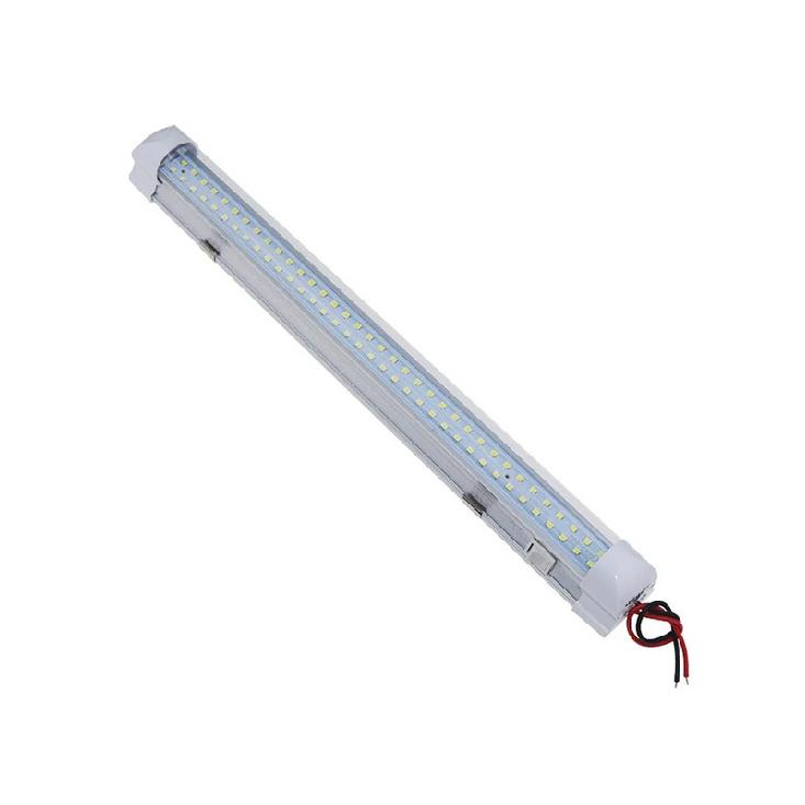 Car Reading Light Universal Interior 72 LED White Strip Lights Bar Lamp 12V-80V Van Truck Caravan RV Recreational Vehicle