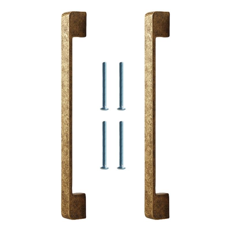 1pair Cupboard Door Knob Zincs Alloy Cabinet Drawer Handle Cupboard Pulls Vintage Furniture Decoration Easy to Install