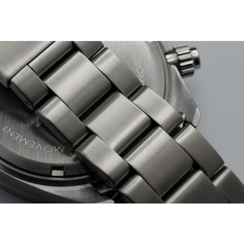 [HYAKUICHI 101] No.12 Hyakuichi Diver's Chronograph Watch, Men's, No Date, White Panda