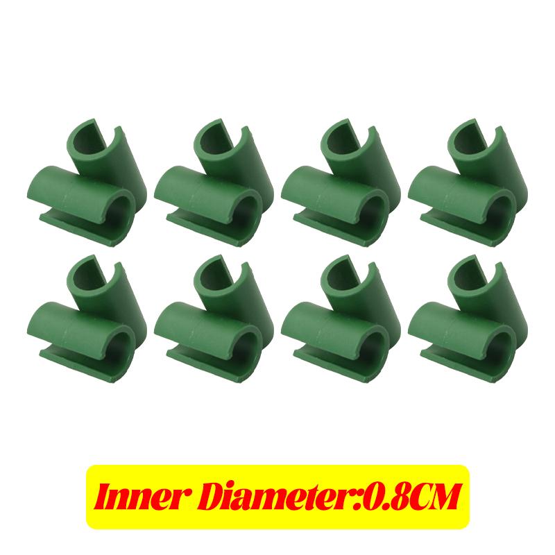 

5/50x Plant Support Trellis Connector Fixed Cross Clip Stake Clips Reusable Cross Buckle for Plant Grafting Frame Rod Connection 5PCS