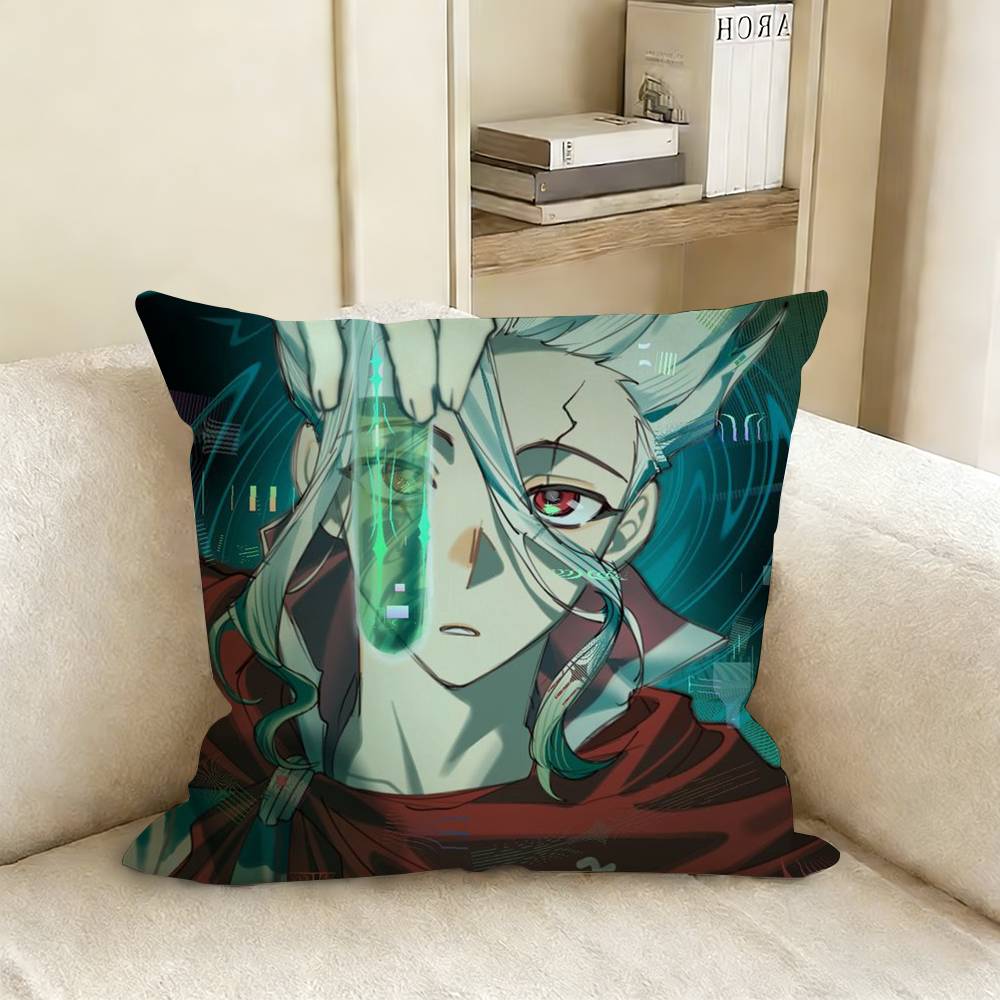 Dr SSTONE Various Sizes Square Pillow Case For Car Home Bedchamber Decor