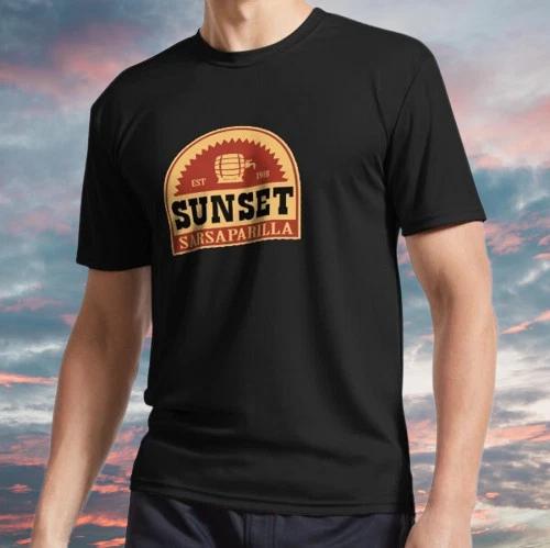 New Shirt Sunset Sarsaparilla Active T-Shirt Funny Size S - 5XL 3XL