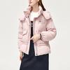 FILA Fleece Lined Loose Fit Hooded Down Jacket Women Outerwear Fleece-Pink F11W141911F-PK