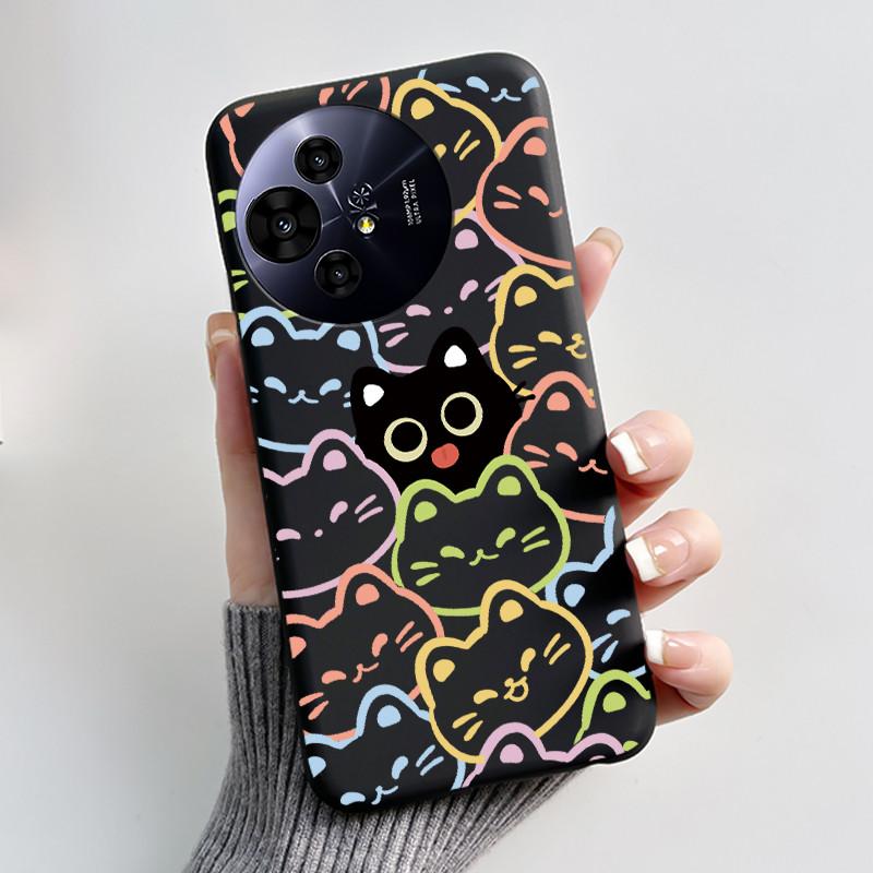 New Design Cute Case For TCL 50 NxtPaper 5G/50 Pro NxtPaper 5G/TCL P10/60 XE NxtPaper Shockproof Cover Black Case