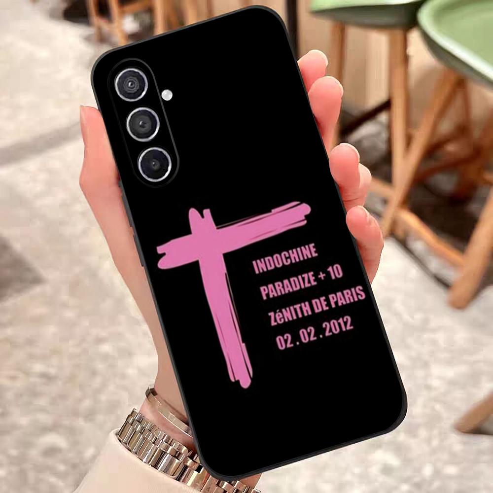 Band Indochine Phone Case For Samsung S25 Edge 24 23 22 21 20 Ultra Plus Fe Galaxy A54 53 34 25 16 Silicon Cover
