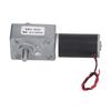 Gear Motor   24V Speed Reduction Self Locking Dual Shaft Reversible Worm Geared Motor