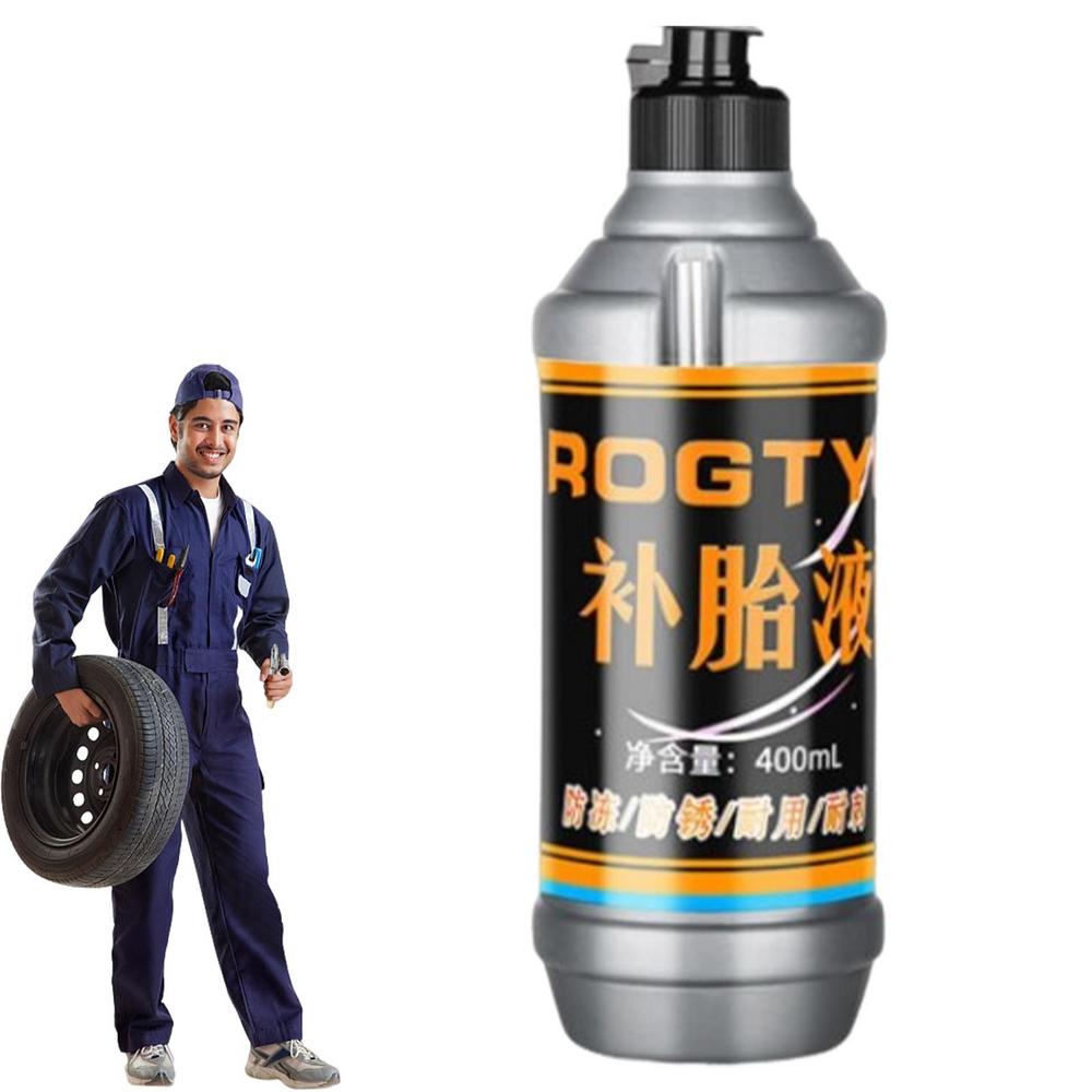 400ml Tire Sealant Tire Repair Kit Non-destructive Environmental Fast Flat for Small Medium Wheeled Road Vehicles