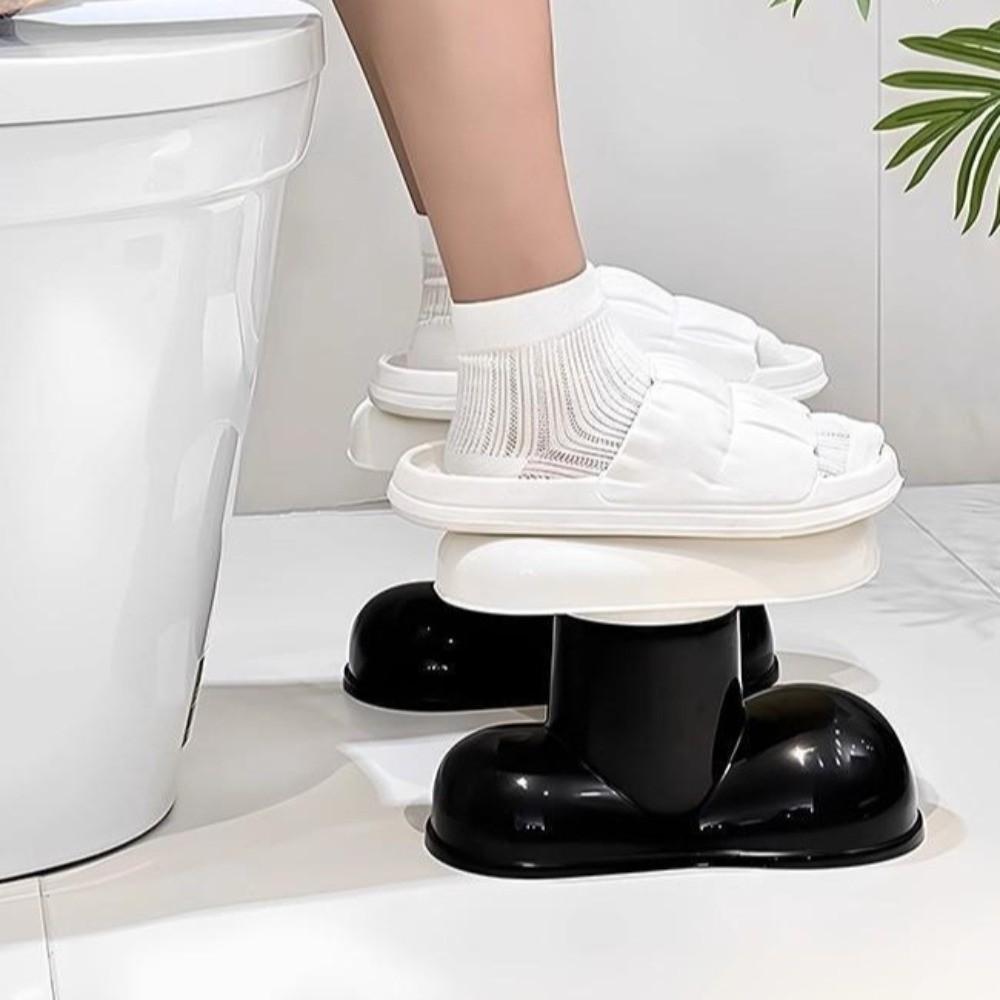 Plastic Toilet Stool Portable Toilet Gadget Comfortable Anti-Slip Seat Stool  Children