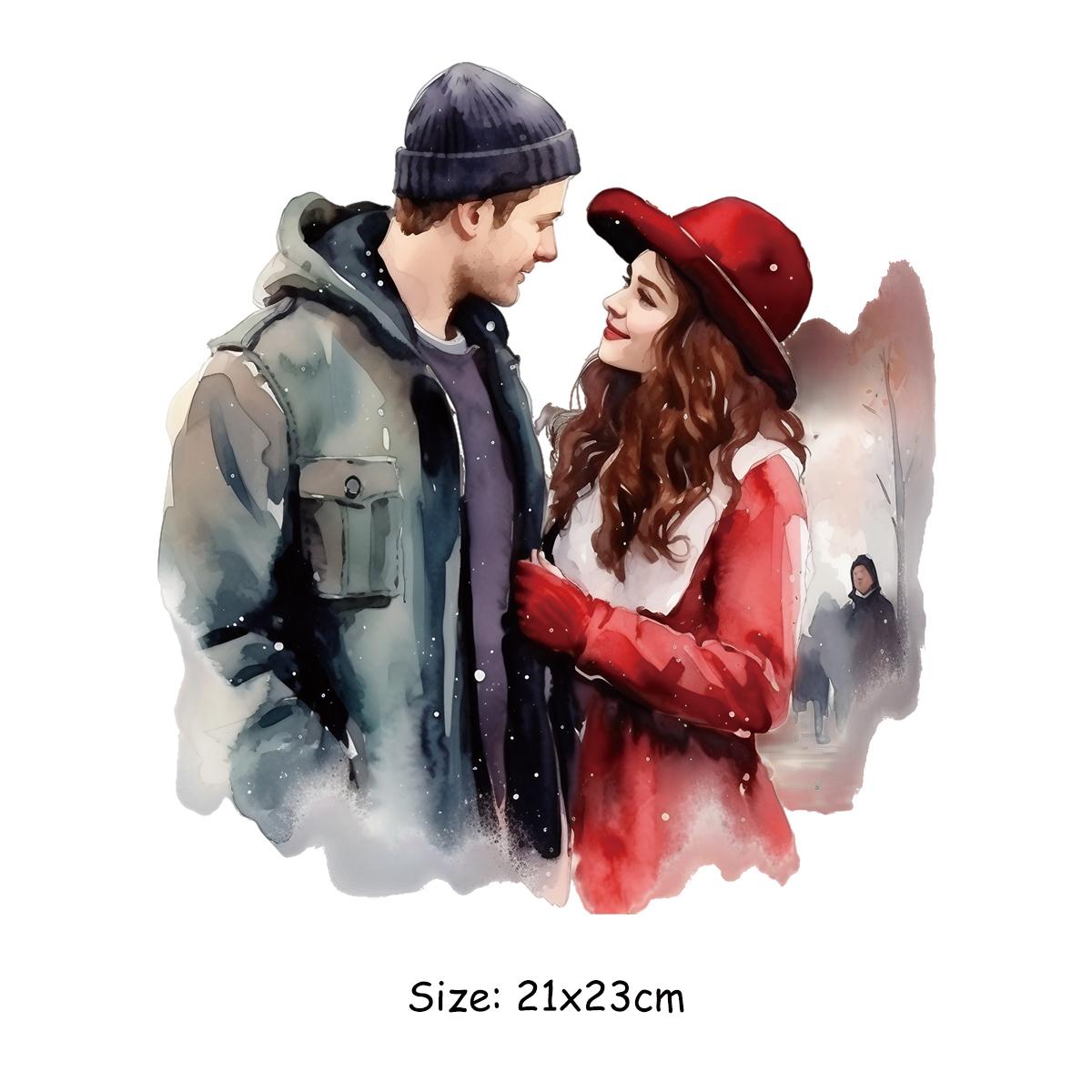 

Нашивка Lovers Punk, термоклеящаяся, романтическая одежда, наклейки, футболки, толстовки своими руками, аппликации, наклеенные термопрессом, нашивки Ropa Iron On