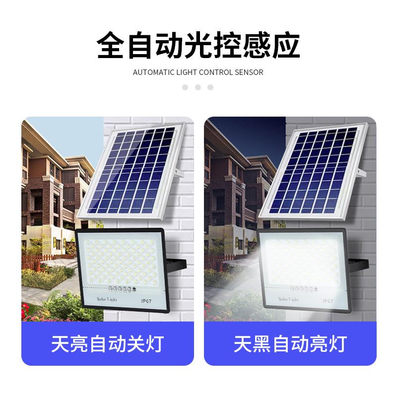 New Solar Lights Outdoor Home Garden Lamp LED Waterproof Street Lights Solar Flood Light Sensor Lights