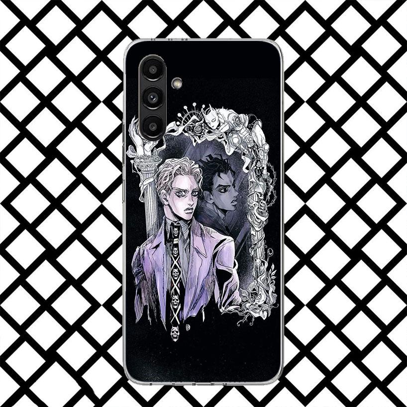 JoJo Kira Yoshikage Killer Queen Phone Case for Samsung Galaxy A17 A37 A57 A16 A26 A36 A56 A15 A25 A35 A55 A14 A24 A34 A54 A13 A