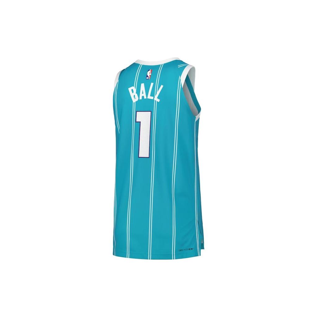 Air Jordan X NBA Charlotte Hornets Icon Edition 22-23 Dri-FIT Swingman Jersey 'LaMelo Ball 1' Men's CN6336-446