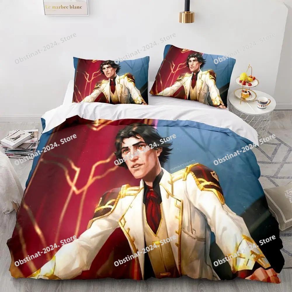 New Game League Of Legends Bedding Set Single Twin Full Queen King Size Bed Set Adult Kid Bedroom Duvet Cover Sets Home Textiles