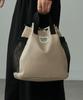 Fredrick Packers Bloom ECO Leather Shoulder Bag, Eco Leather Tote Bag, Simple Solid Color, Women's, Free Size (BGE), 221300844BGEFREE (EC Exclusive).