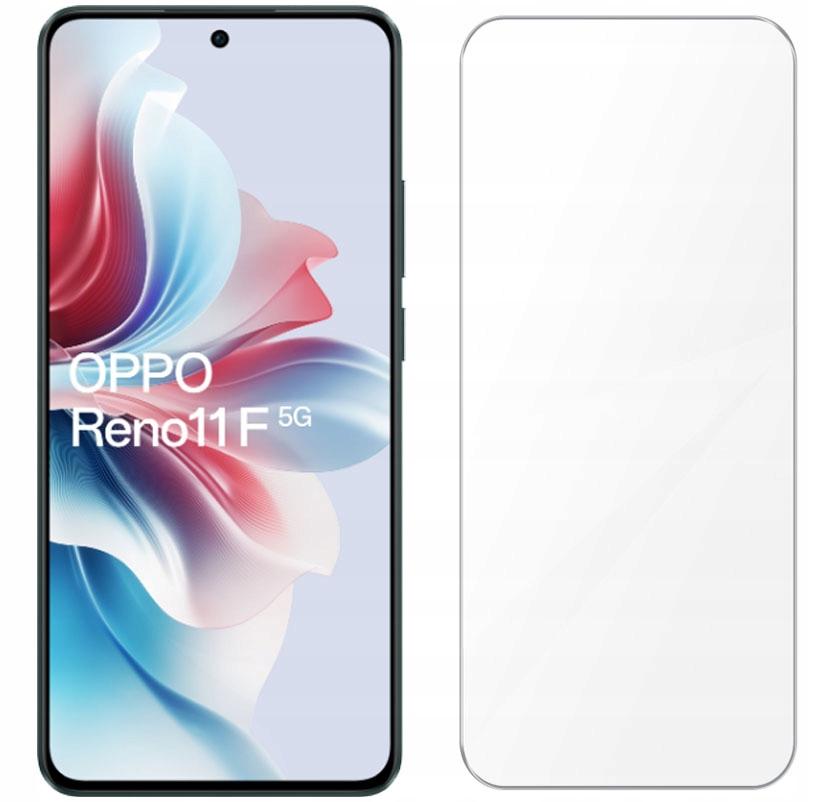 2x Tempered Glass for Oppo Reno 11f 5G - Protective Glass 2.5D, 9H