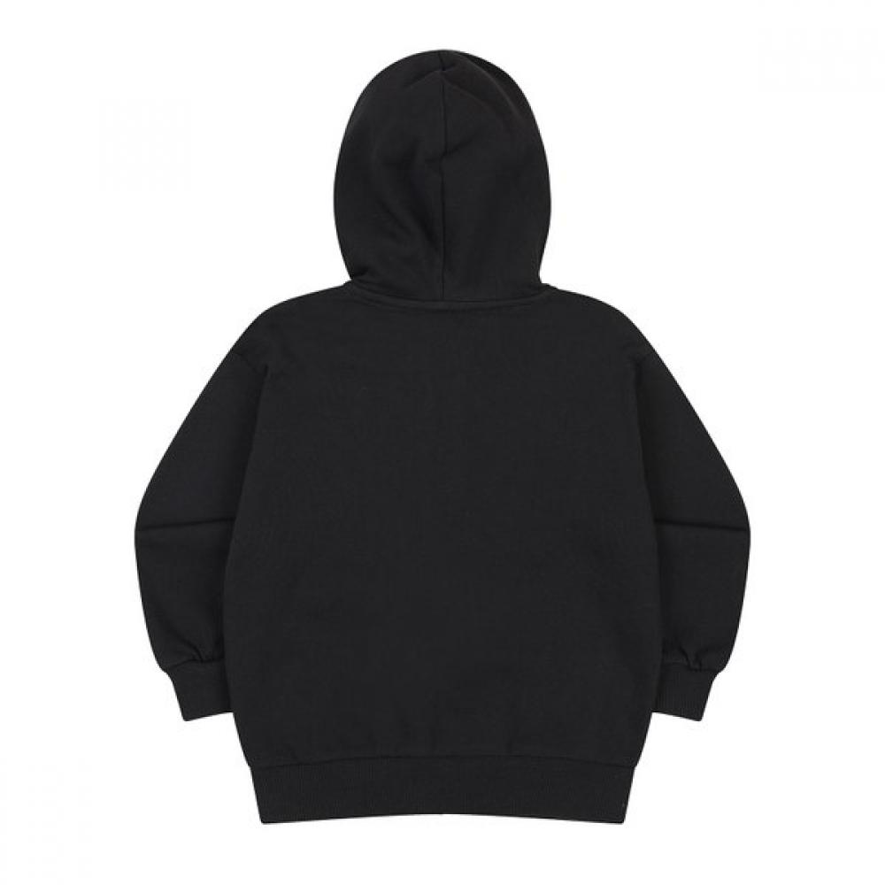 KANGOL Oversized Zip Up Black Sa 0050