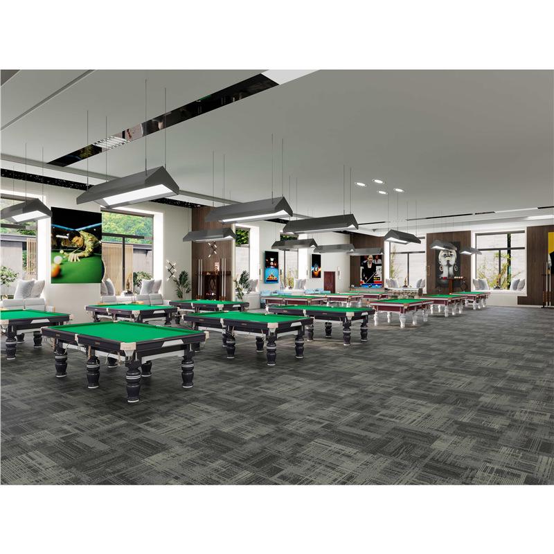 Billiard Hall Nylon Carpet: Waterproof, Fireproof, Full Coverage for Commercial Use