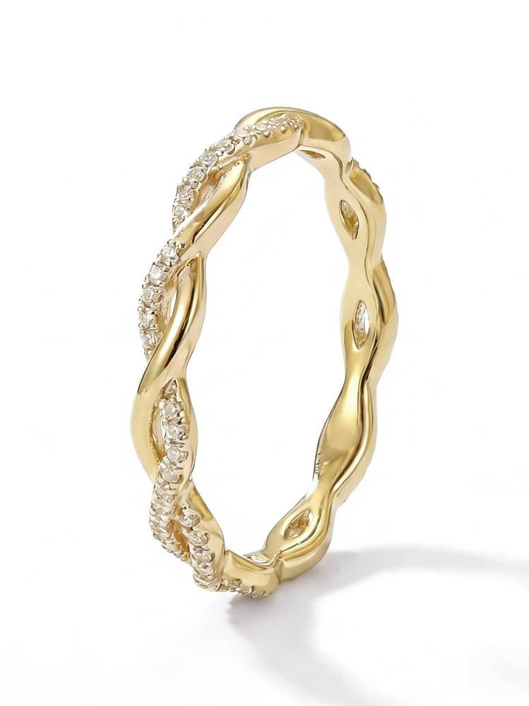 925 Silver Fashion Twisted V Shaped Zircon Ring For Women Engagement Wedding Luxury High Quality Fine Jewelry