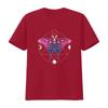 Bisexuelles Stolz T-Shirt Bi Lgbt Gay Monat Festival Flagge Mondmotte Mondphase Cottagecore Cottage Core Vintage Vielseitig