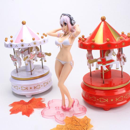 Sexy Action Figurine Detachable Super Sonico Swimsuit Figure for Collection Anime Girl Model Toy